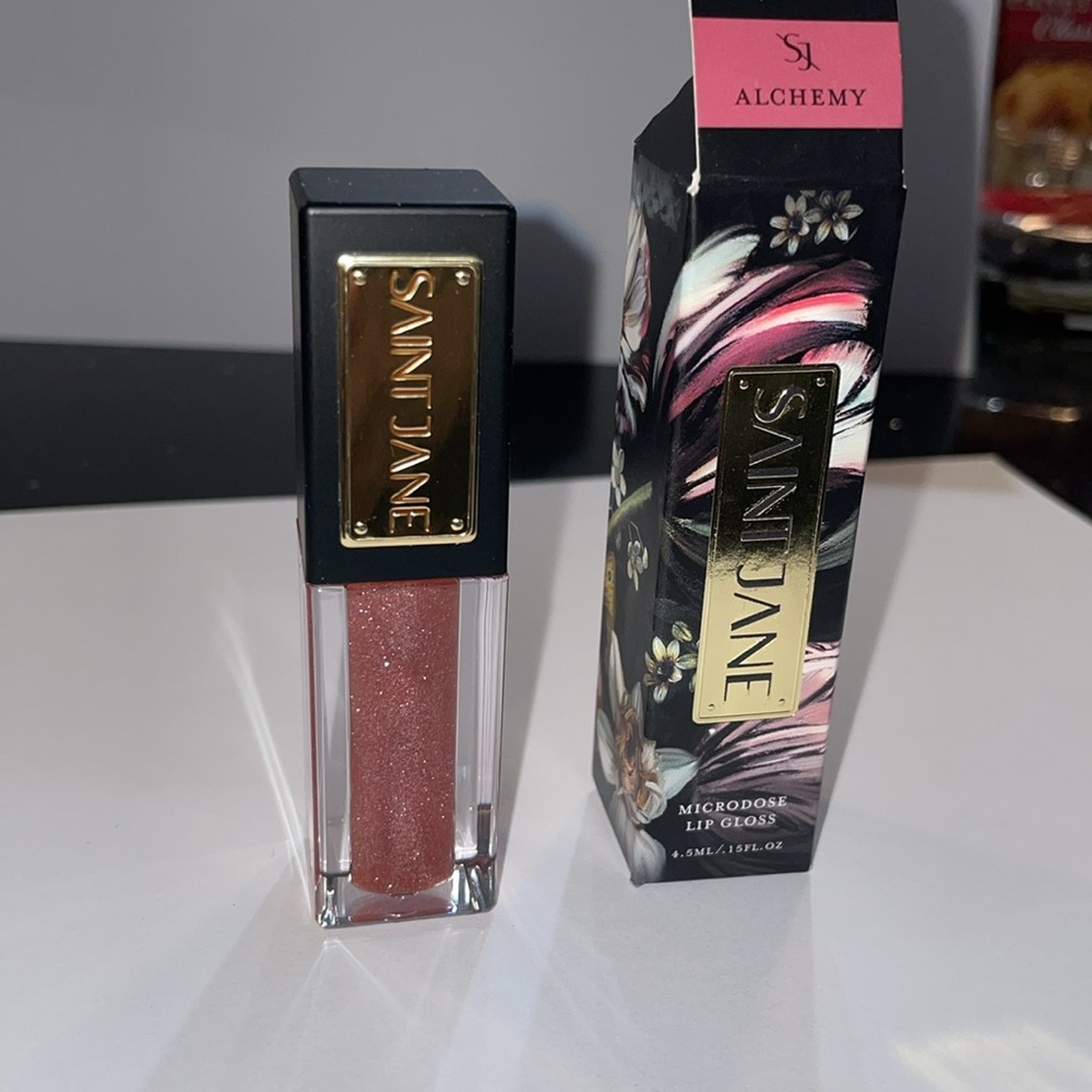 Saint Jane Luxury Lip Shine 50mg CBD in shade Alchemy.